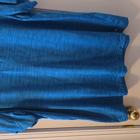 TEK GEAR BRAND MEN'S BIG AND TALL BLUE SHORT SLEEVES POLO SIZE XXL - Picture 6 of 14